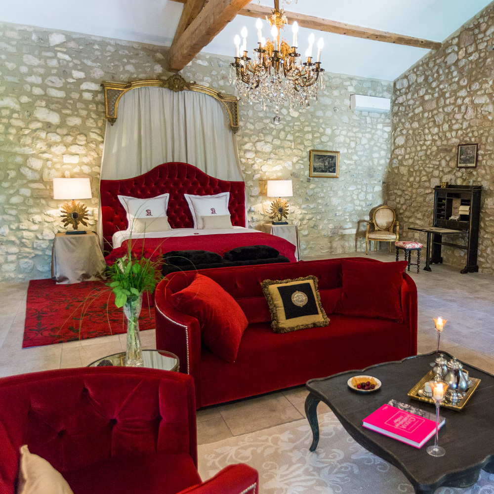 Chambres d’hôtes de luxe - Le Mas de la Chapelle - Uzes - Suite Divine Marquise